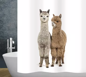 Duschvorhang Textil Paco