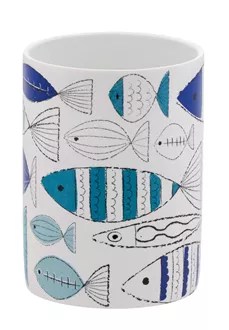 Tumbler Marmara white/blue