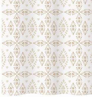 Textile shower curtain Pueblo