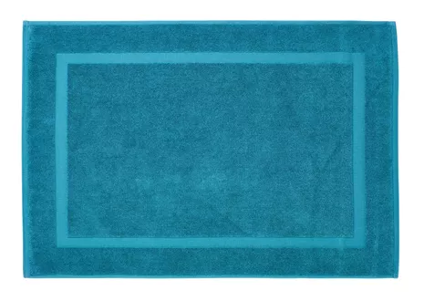 Tapis en tissu éponge Fresco petrol, 100% coton